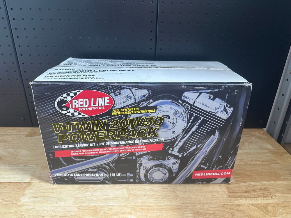 Red Line 20W50 Harley Davidson Big Twin Oil Change Kit + More Powerpack 90226